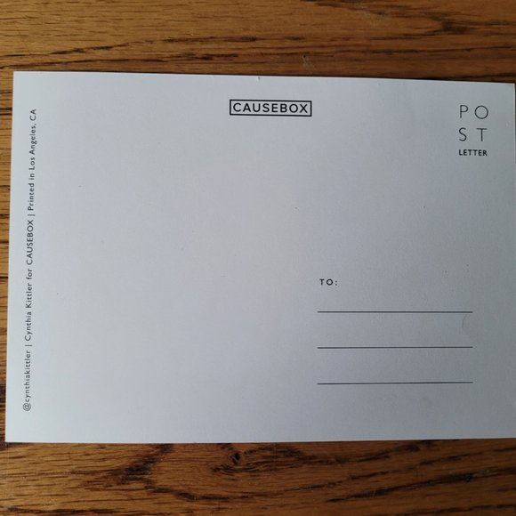 3 Causebox (now Alltrue) Postcards Frameable Artwork - Picture 5 of 5